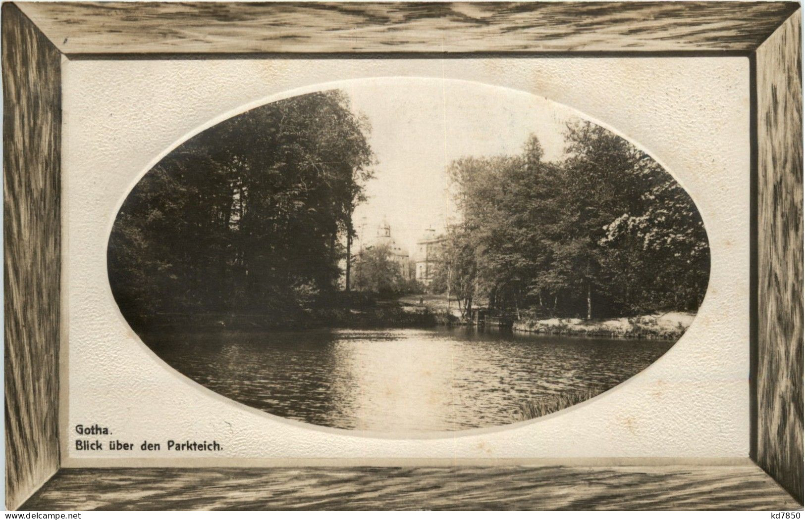 Gotha - Blick über Den Parkteich - Gotha