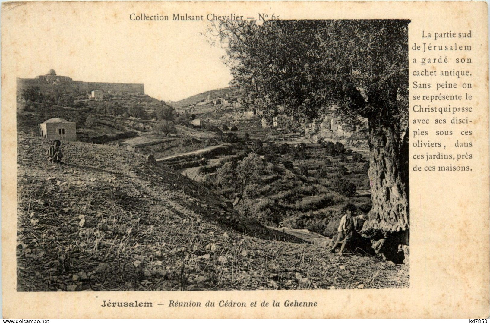 Jerusalem - Reunion Du Cedron - Palestina