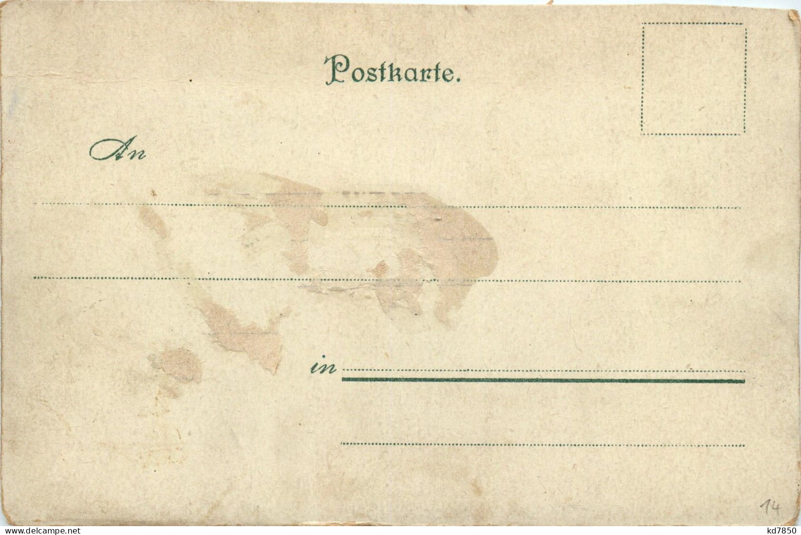 Gruss Aus Strassburg - Litho - Strasbourg