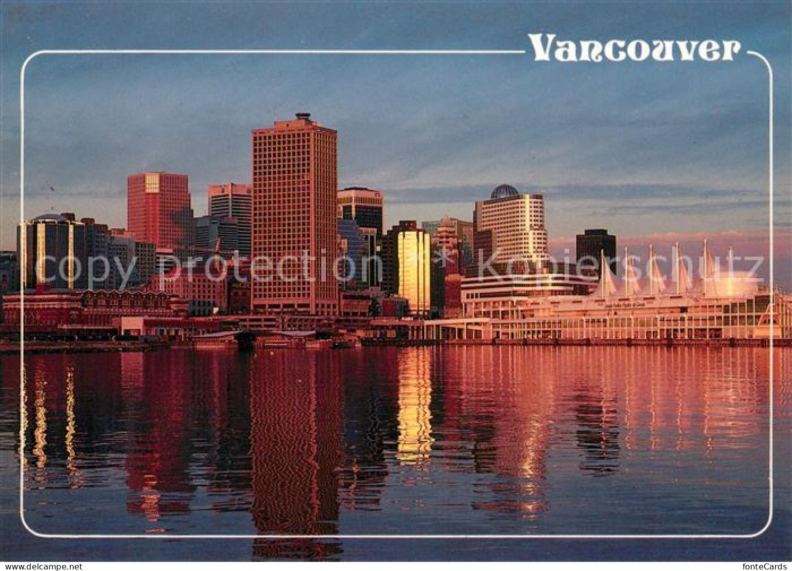 73126544 Vancouver British Columbia Waterfront Vancouver Trade And Convention Ce - Zonder Classificatie