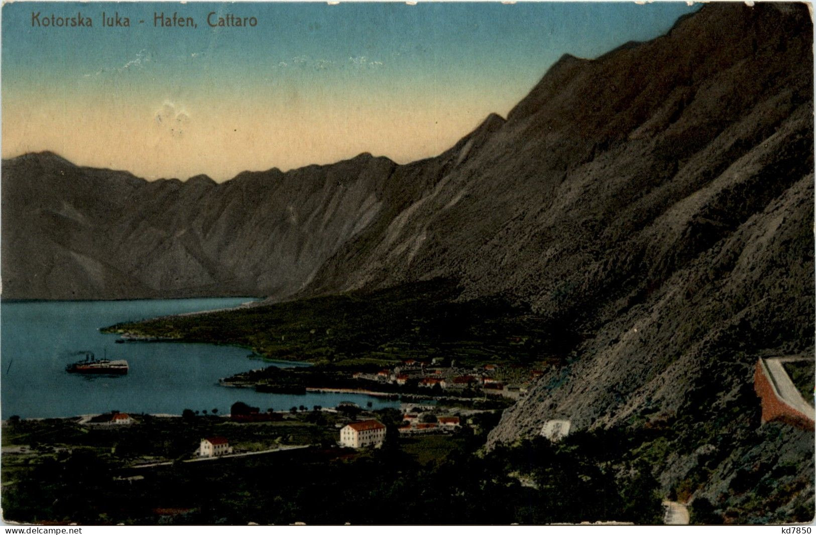 Cattaro - Kotorska Luka - Hafen - Montenegro