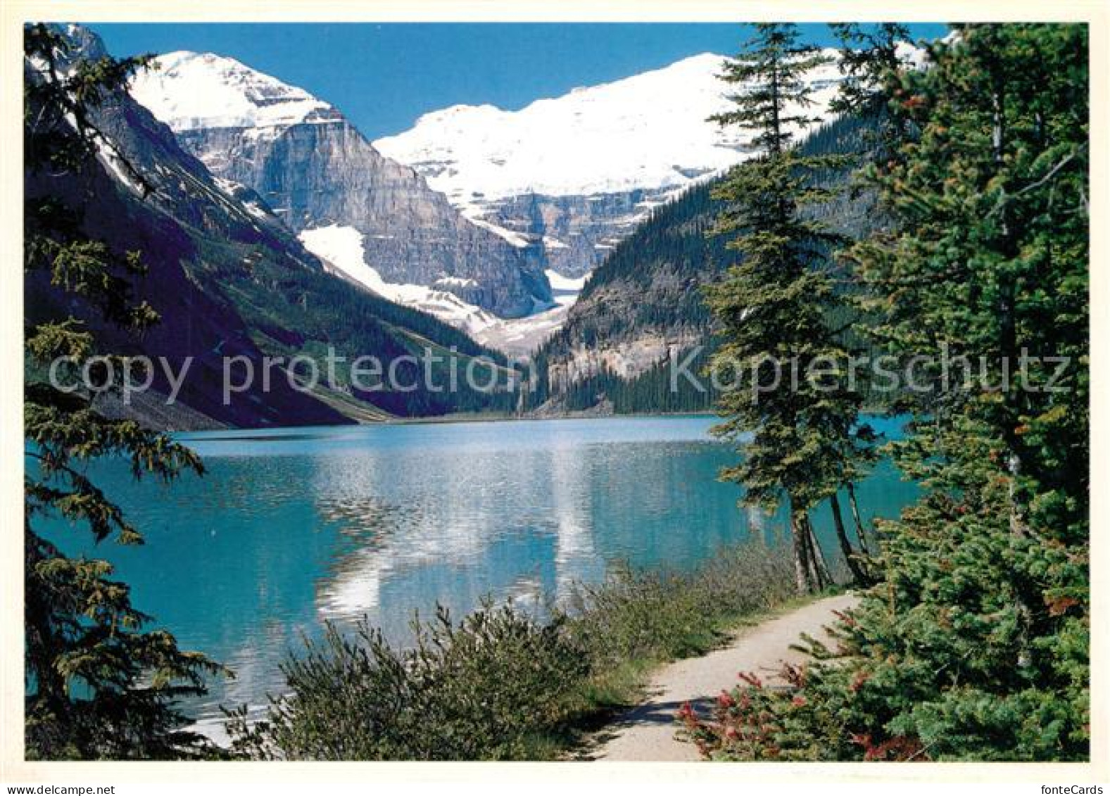 73126543 Lake Louise Panoramic View Canadian Rockies Lake Louise - Non Classés