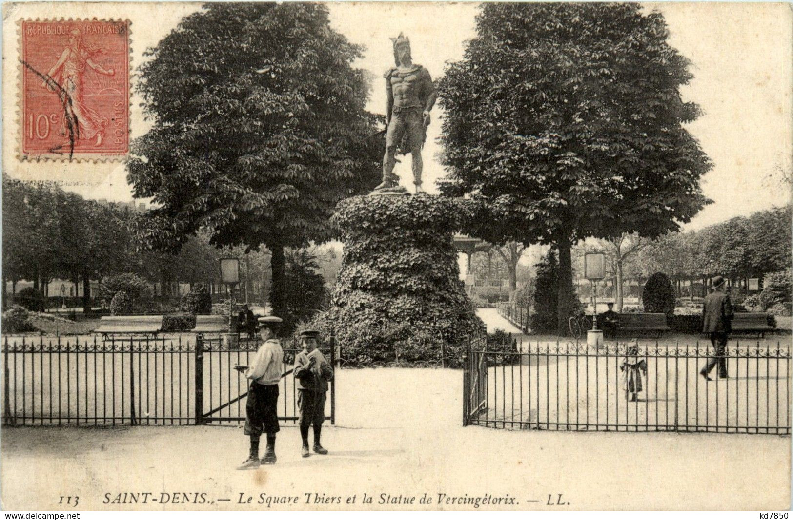 Saint Denis - Le Square Thiers - Saint Denis