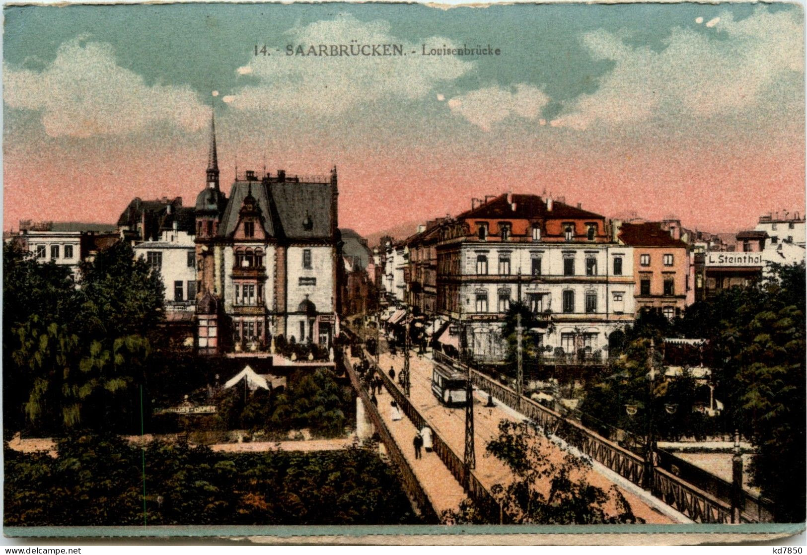 Saarbrücken - Louisenbrücke - Saarbruecken