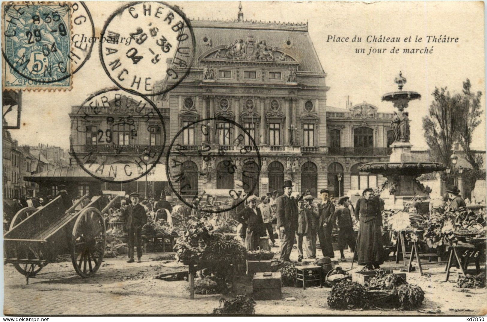 Cherbourg - Place Du Chateau - Cherbourg