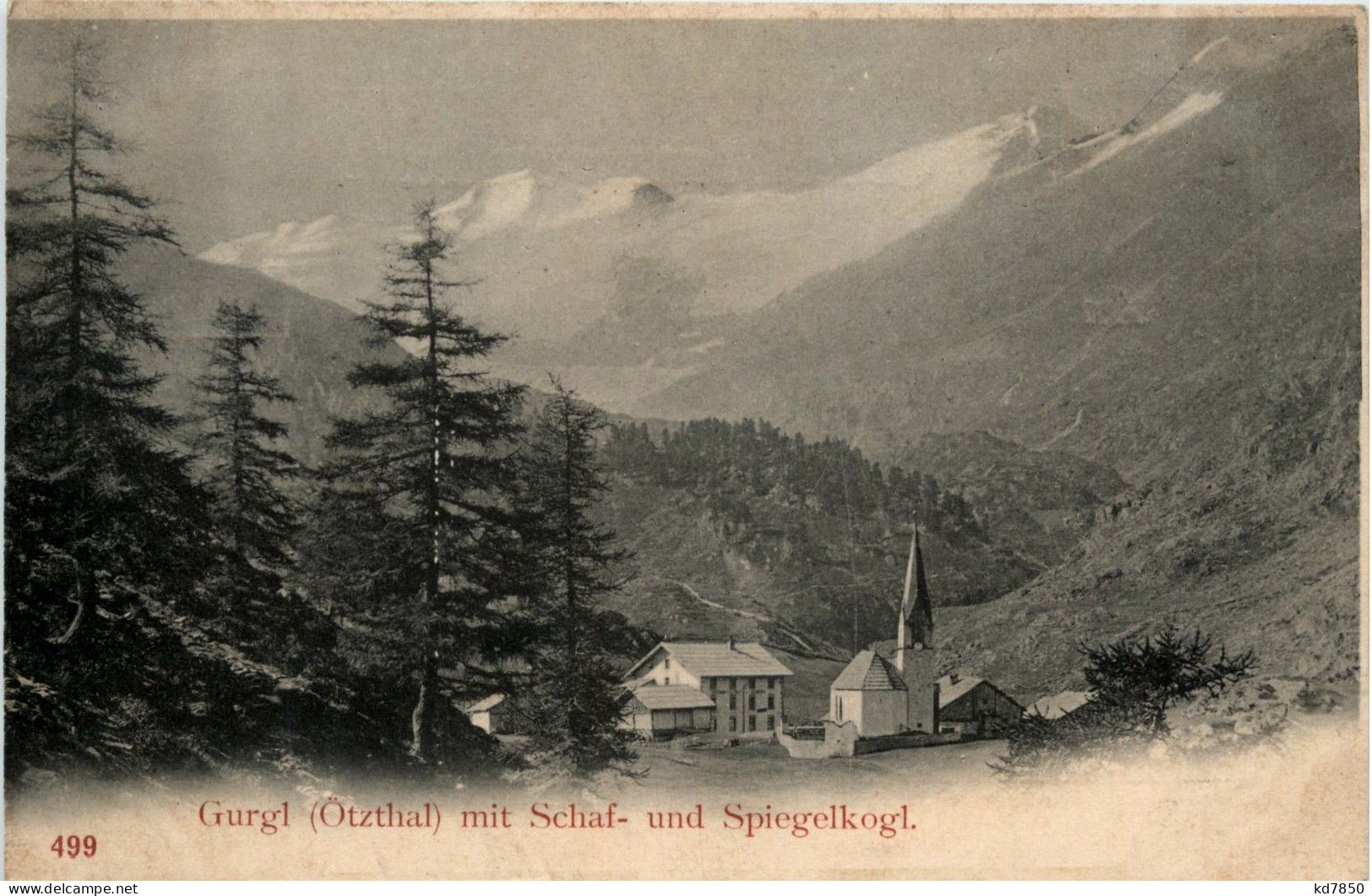 Gurgl Mit Schaf Und Spiegelkogl - Other & Unclassified