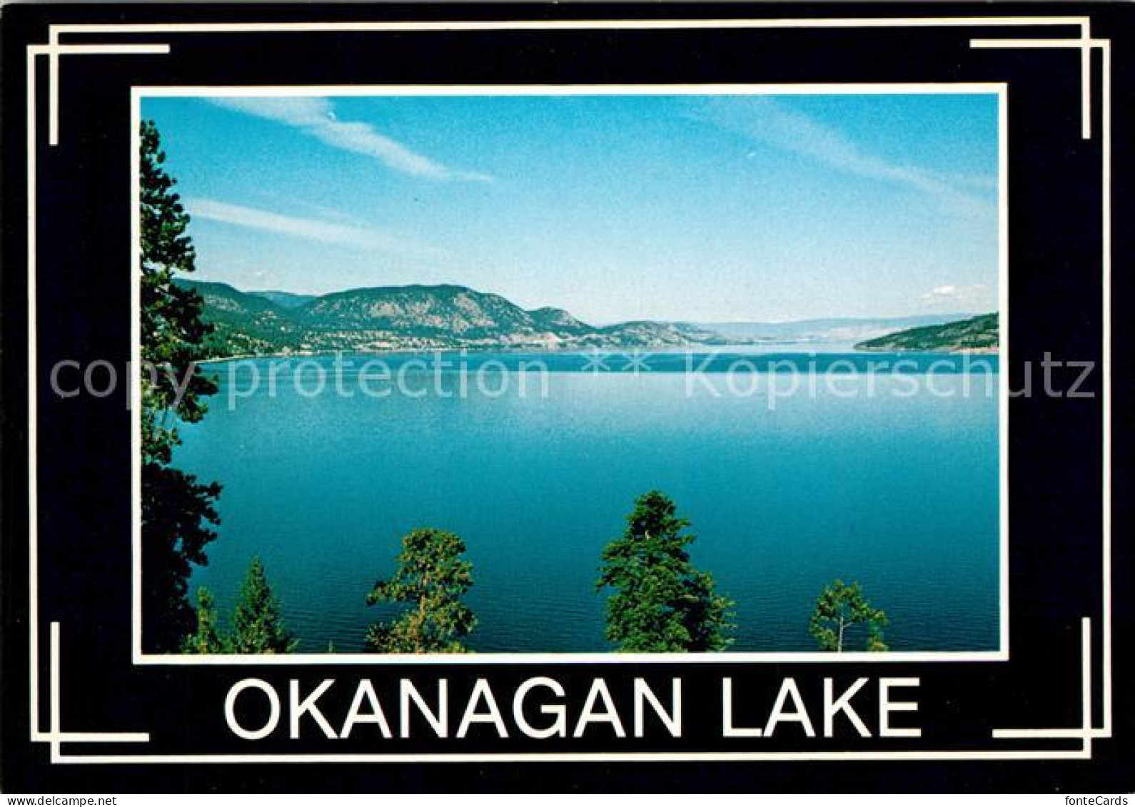 73126537 Peachland British Columbia Panorama Okanagan Lake Mountains Peachland B - Zonder Classificatie