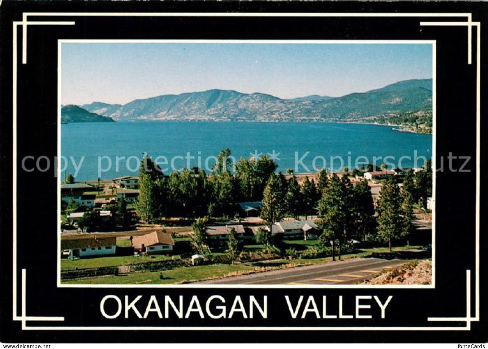 73126536 Peachland British Columbia Panorama Okanagan Valley Okanagan Lake Mount - Zonder Classificatie