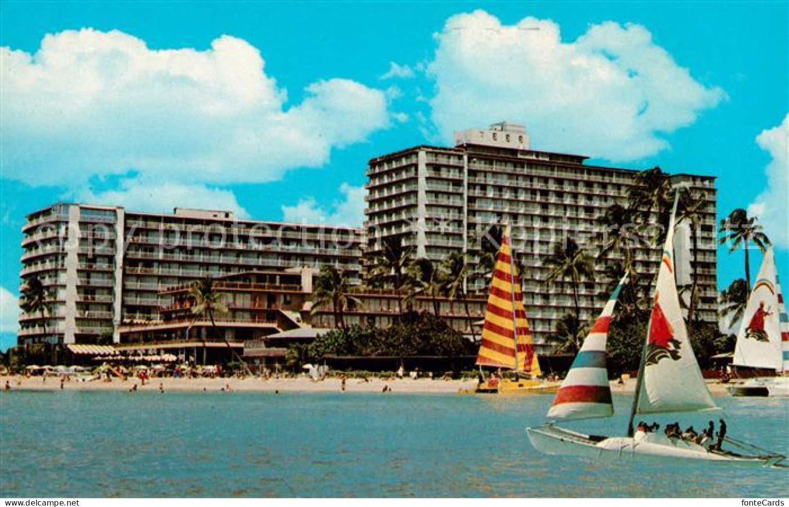 73126503 Waikiki Reef Hotel Wakiki Beach Segeln - Andere & Zonder Classificatie