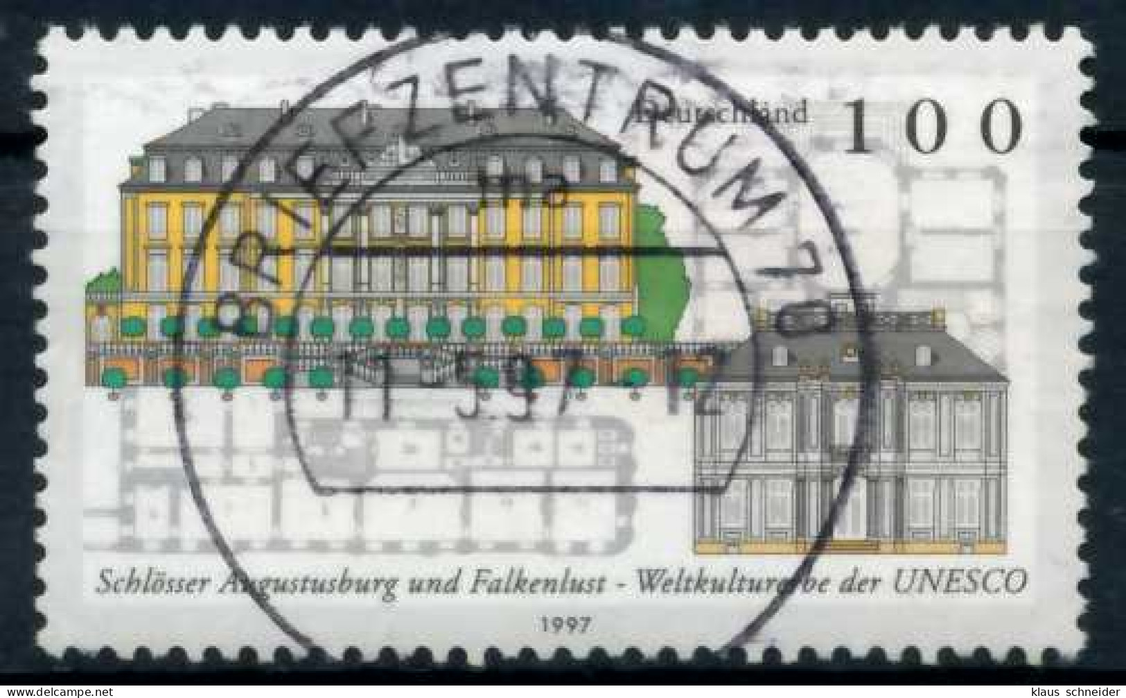 BRD 1997 Nr 1913 Zentrisch Gestempelt X6AD45E - Used Stamps