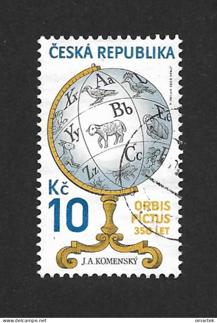 Czech Republic 2008 ⊙ Mi 550 Sc 3378 J.A.Komenský Orbis Pictus. Tschechische Republik. - Usados