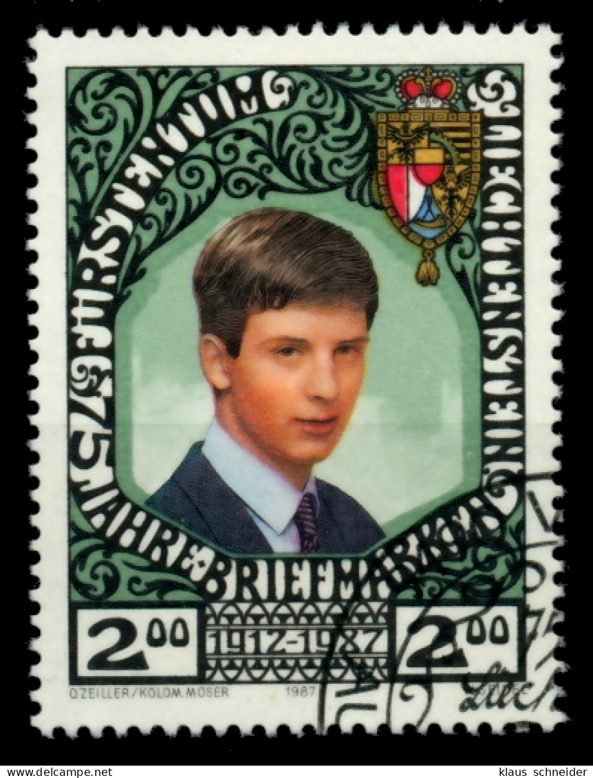 LIECHTENSTEIN 1987 Nr 921 Gestempelt SB4A042 - Used Stamps