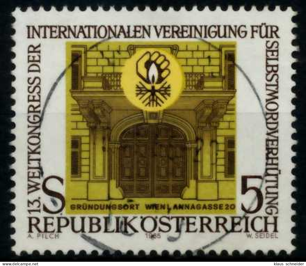 ÖSTERREICH 1985 Nr 1818 Zentrisch Gestempelt X702746 - Used Stamps