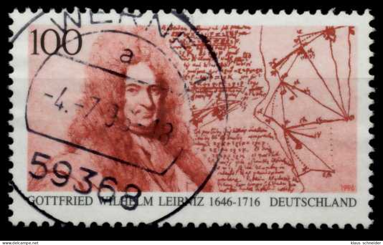BRD 1996 Nr 1865 Zentrisch Gestempelt X72CD0E - Used Stamps