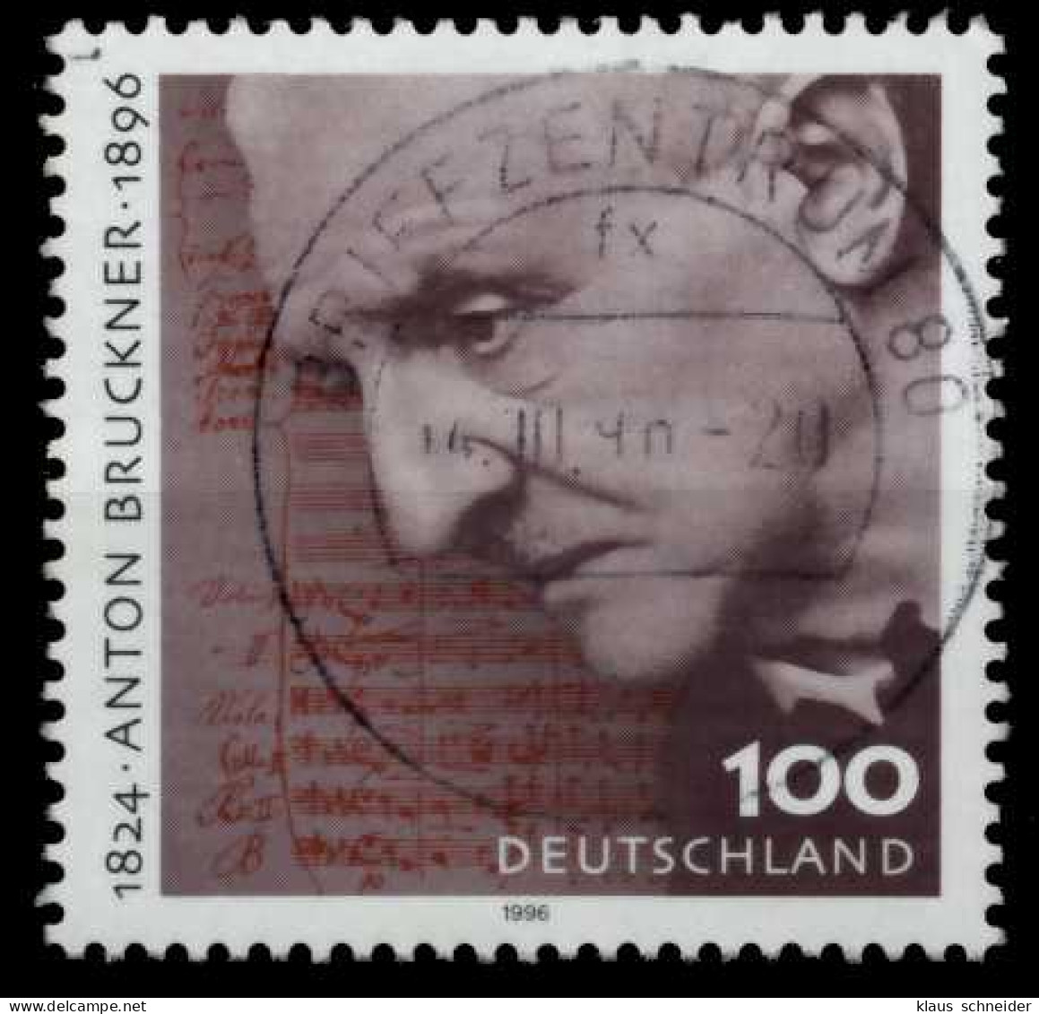 BRD 1996 Nr 1888 Zentrisch Gestempelt X72D16E - Used Stamps
