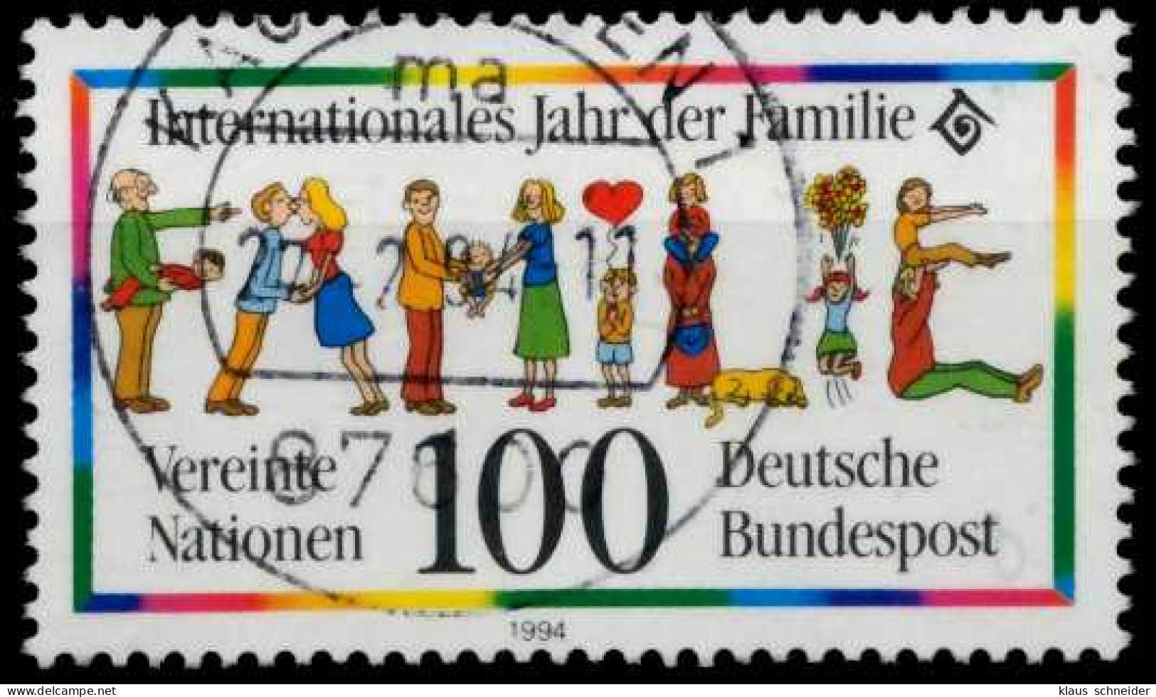 BRD 1994 Nr 1711 Zentrisch Gestempelt X78E97A - Used Stamps