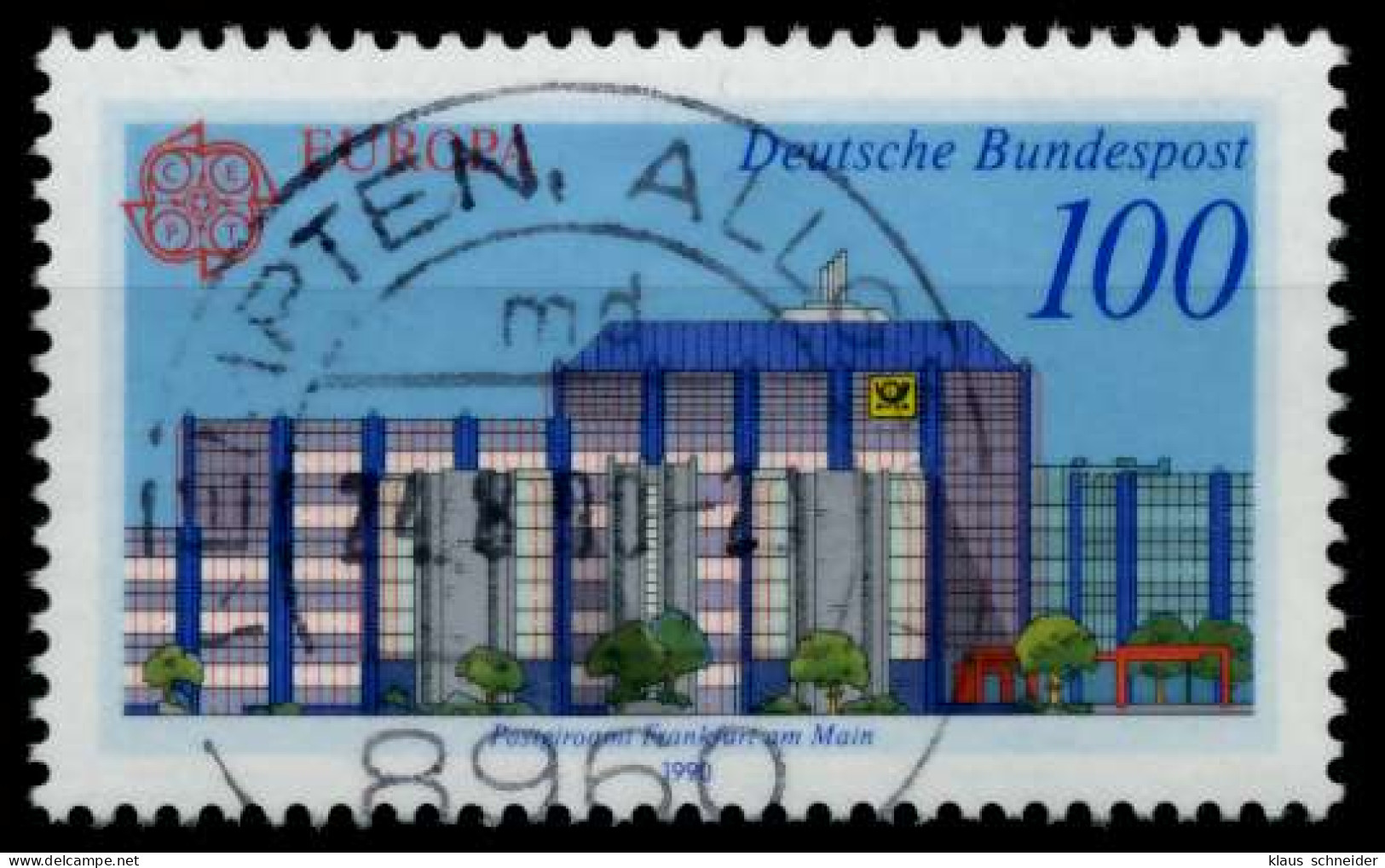 BRD BUND 1990 Nr 1462 Zentrisch Gestempelt X85228E - Used Stamps