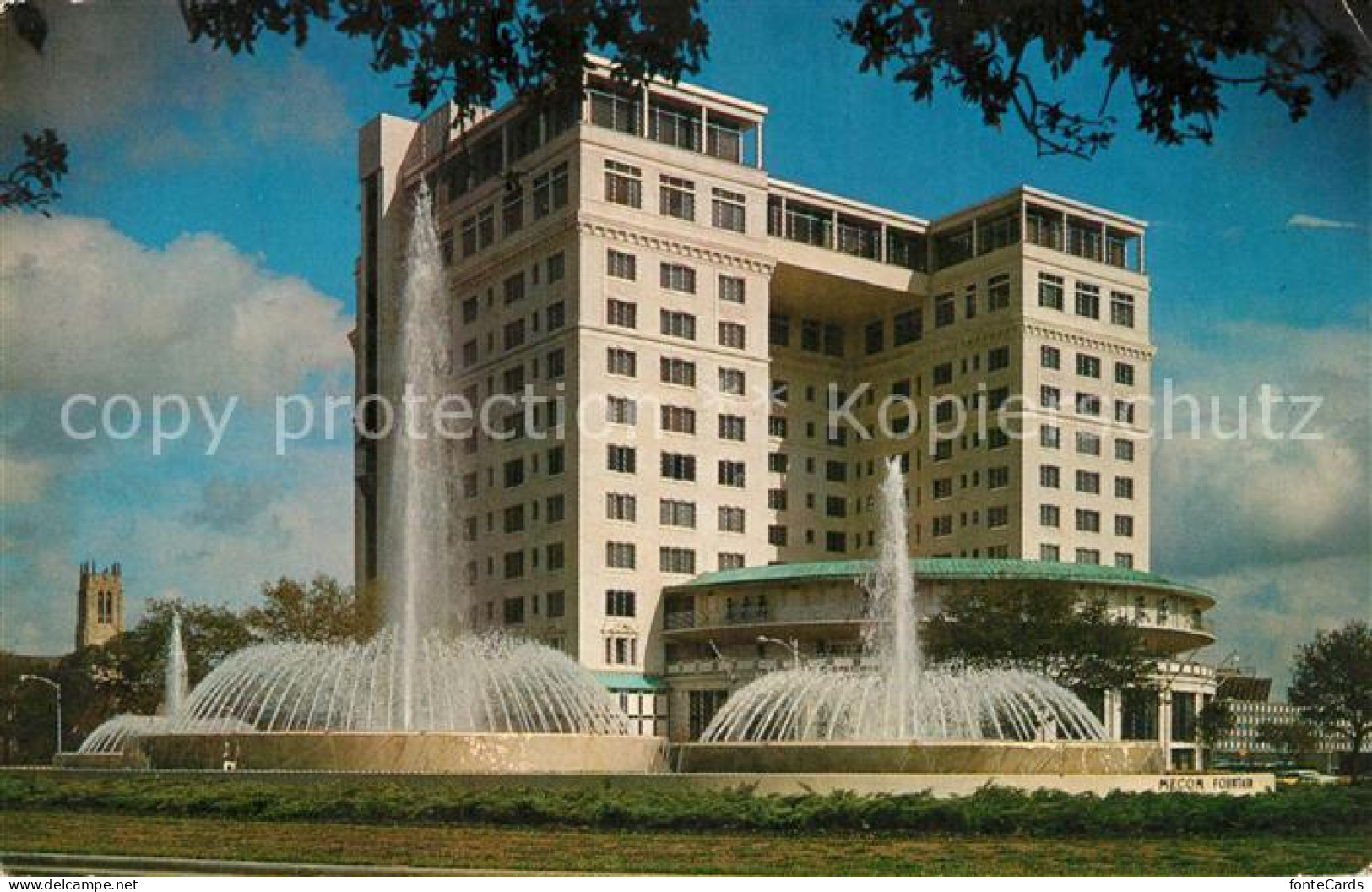 73126086 Houston_Texas Mecom Fountain Warwick Hotel - Autres & Non Classés