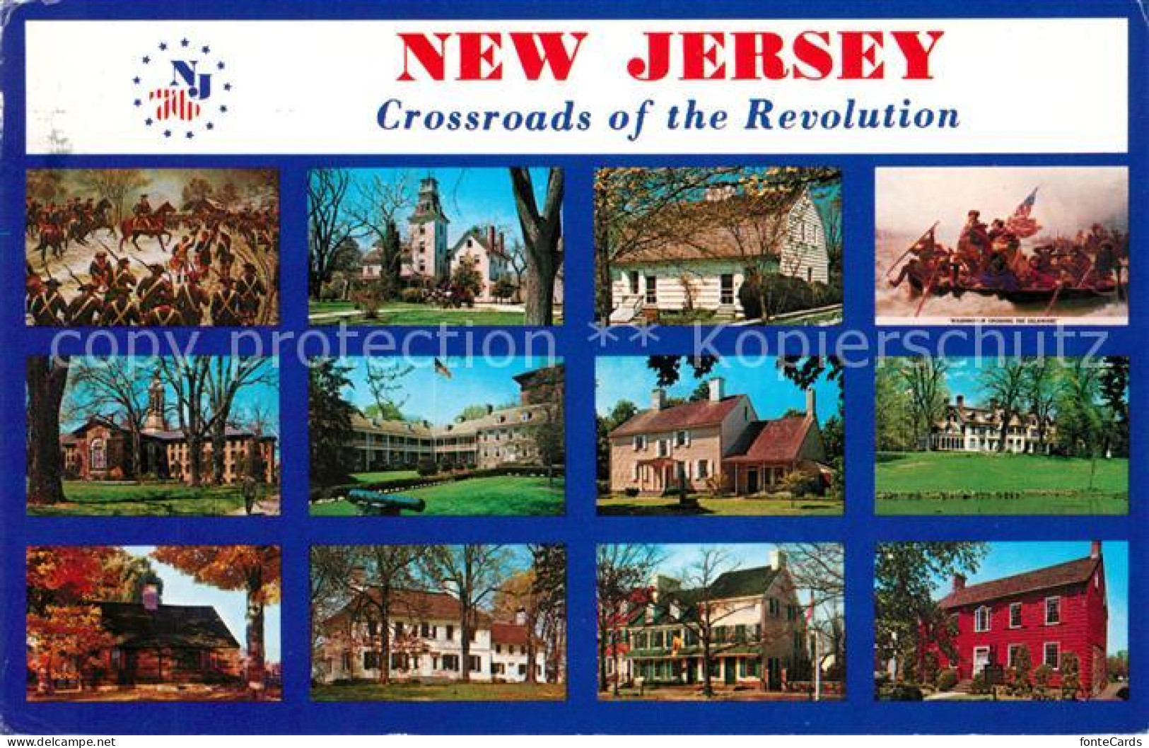 73126082 New_Jersey_US-State Crossroad Of The Revolution - Autres & Non Classés