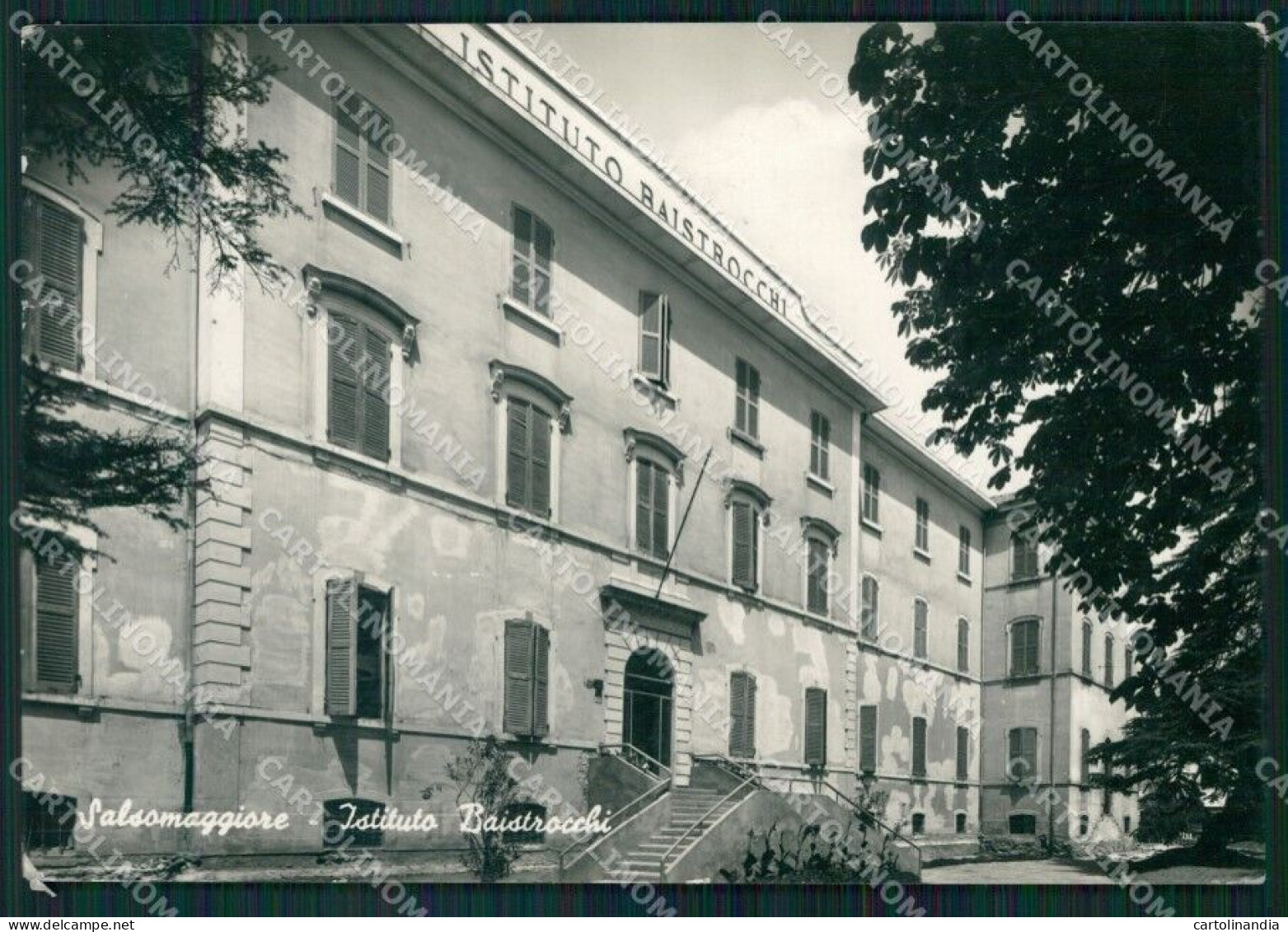 Parma Salsomaggiore Istituto Baistrocchi STRAPPINO FG Foto Cartolina HB4892 - Parma