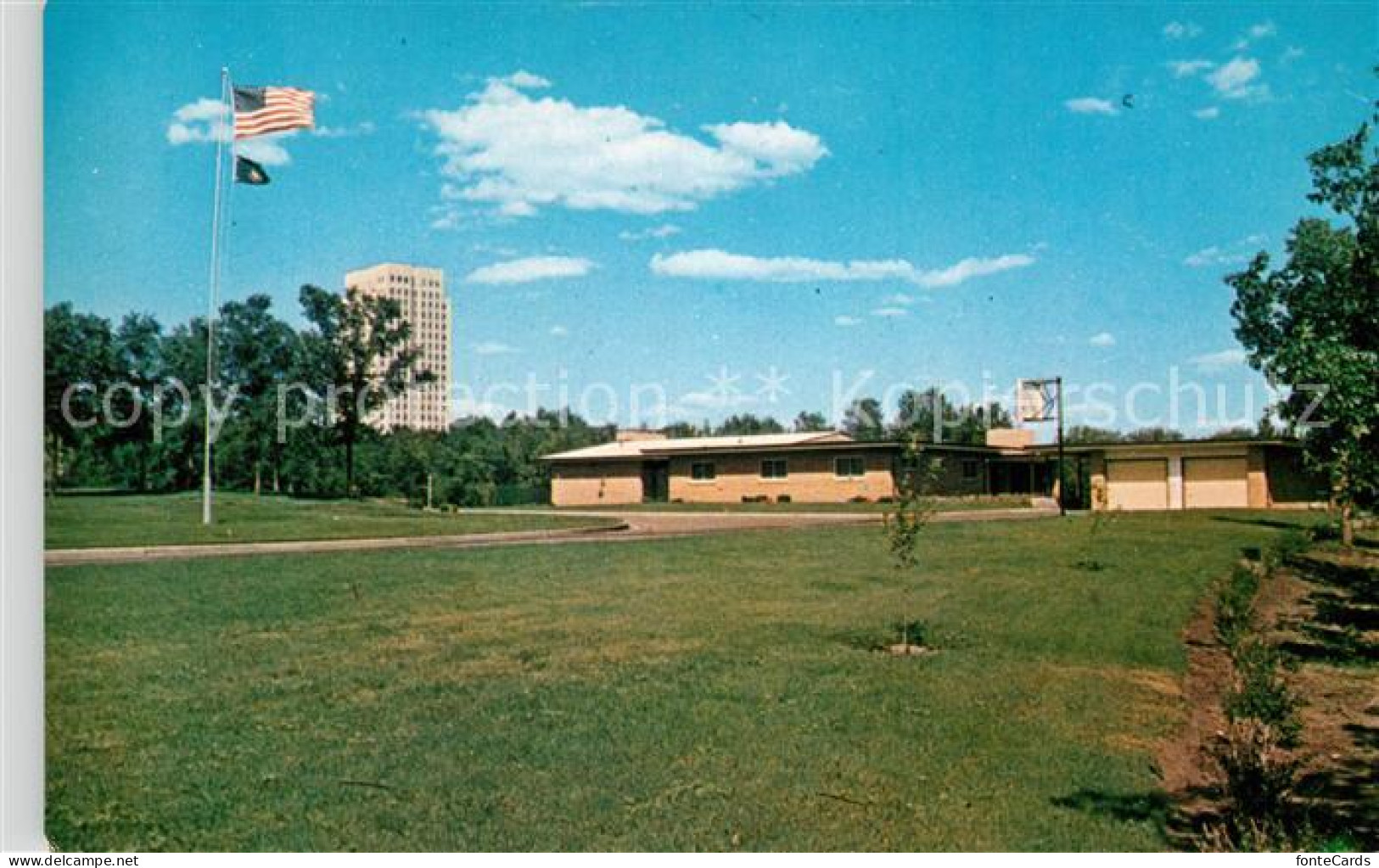 73126052 Bismarck_North_Dakota Governor's Mansion Flag - Altri & Non Classificati