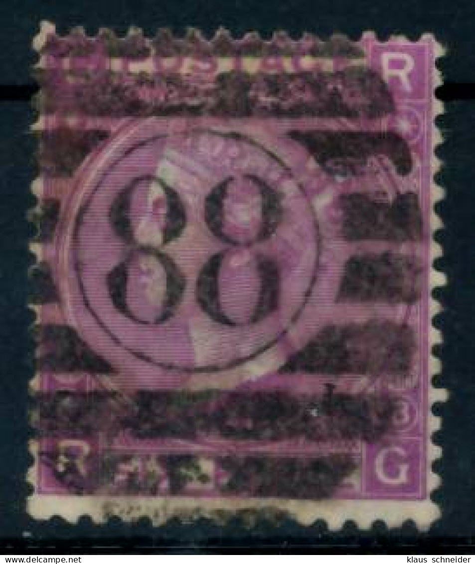 GROSSBRITANNIEN 1840-1901 Nr 30 PL08 Gestempelt X6A1D22 - Gebruikt