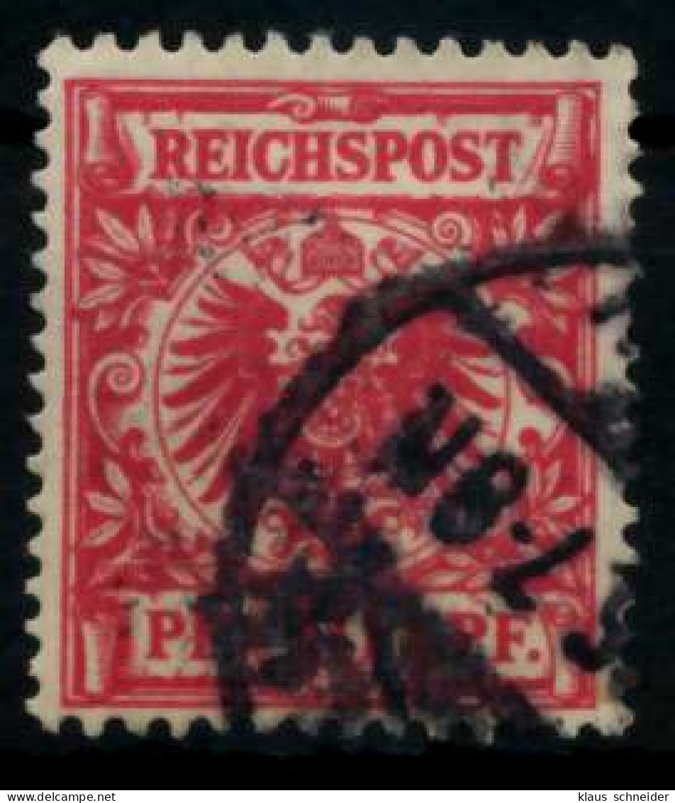 D-REICH KRONE ADLER Nr 47d Gestempelt Gepr. X727022 - Used Stamps