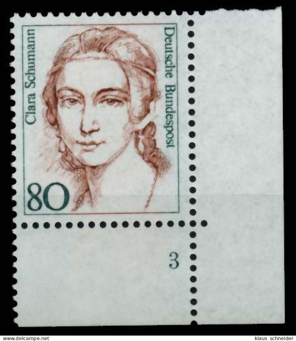 BRD DS FRAUEN Nr 1305 Postfrisch FORMNUMMER 3 X730456 - Unused Stamps