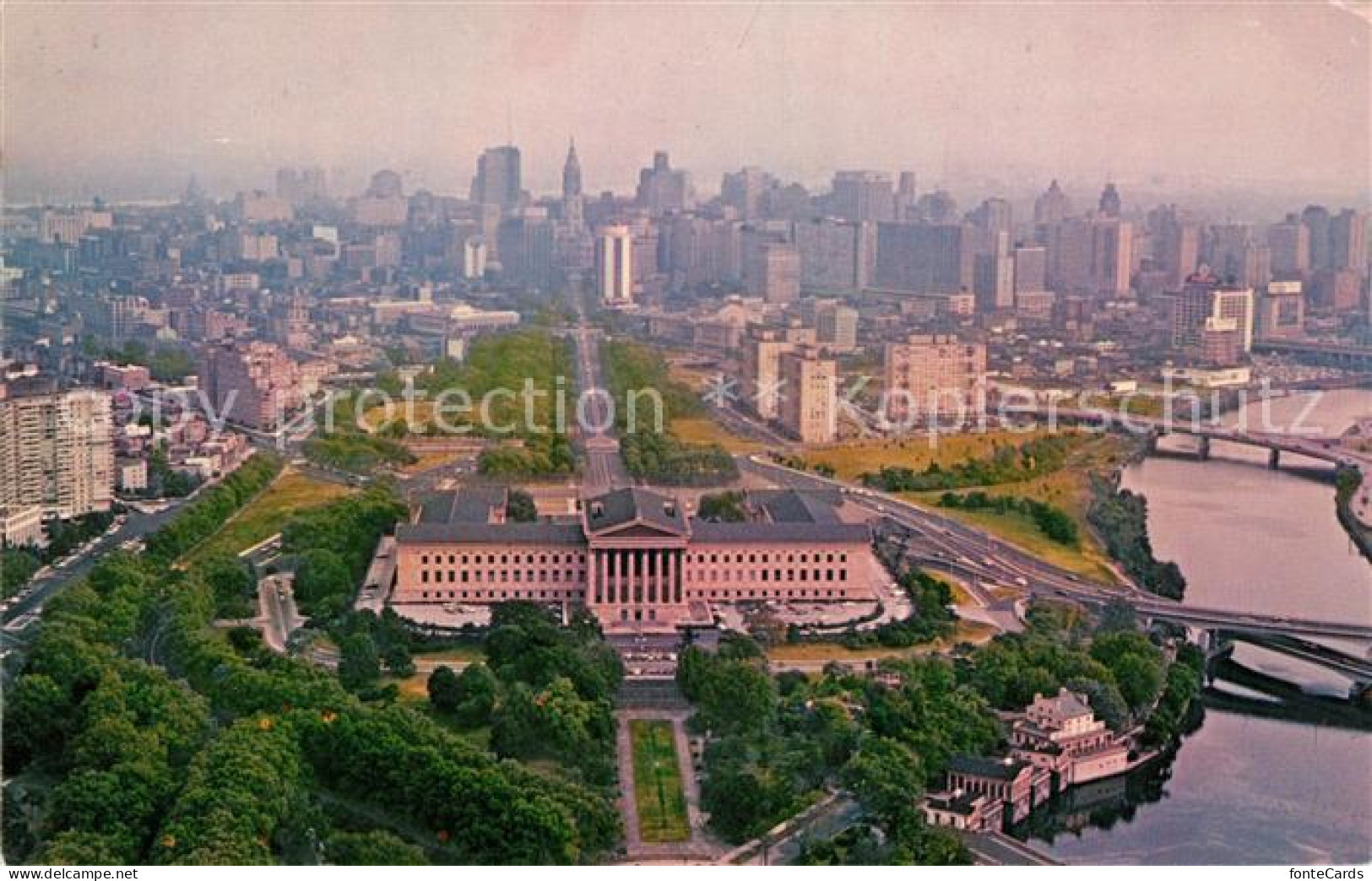 73123702 Philadelphia Pennsylvania Museum Of Art Benjamin Franklin Parkway Skyli - Sonstige & Ohne Zuordnung