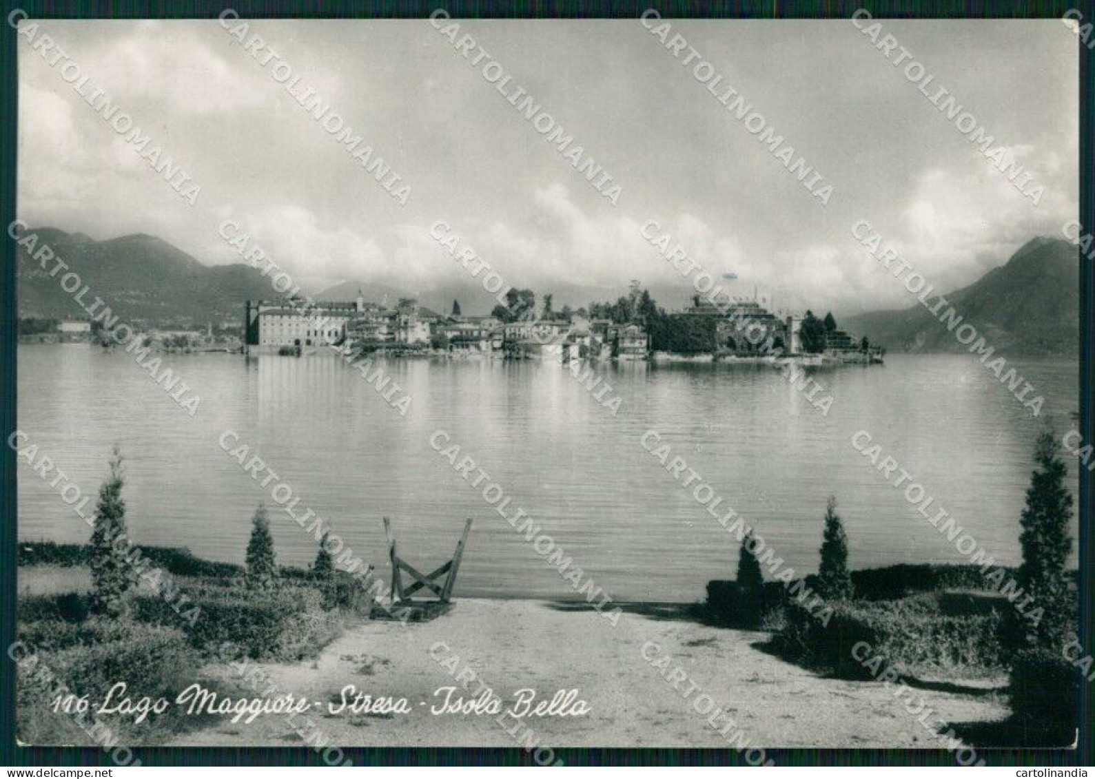 Verbania Stresa Isola Bella Lago Maggiore FG Foto Cartolina HB5005 - Verbania