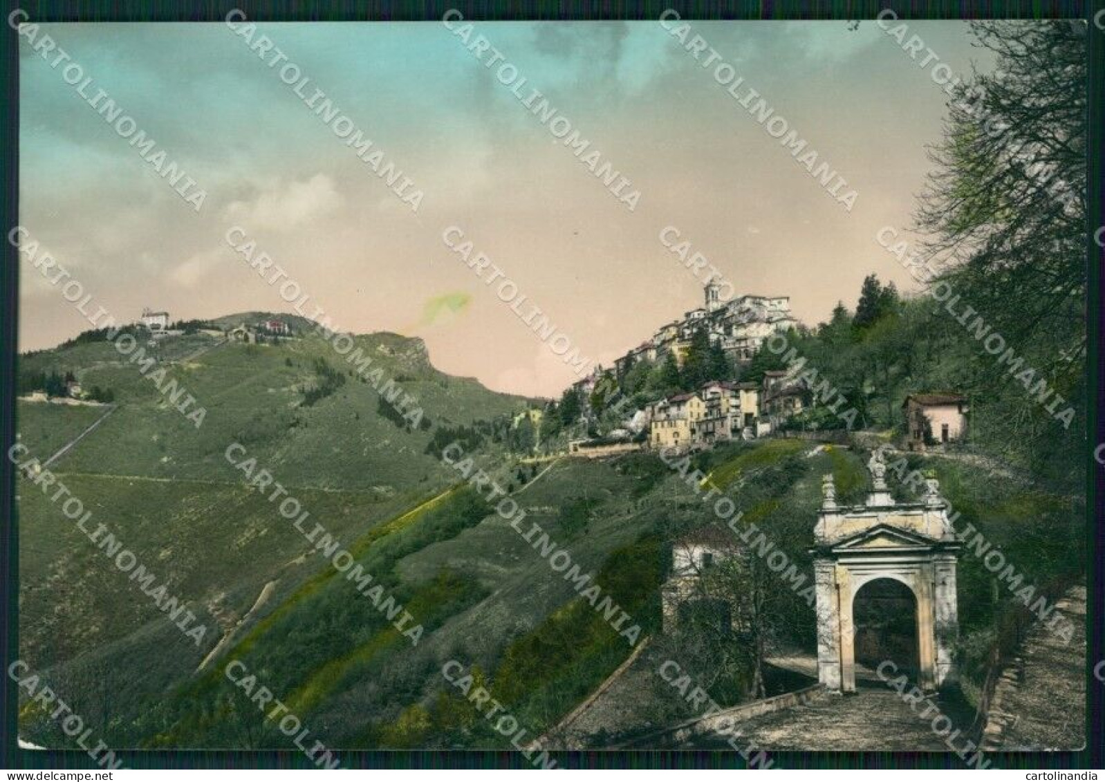 Varese Santa Maria Del Monte Sacro Monte PIEGHINA FG Foto Cartolina HB4973 - Varese