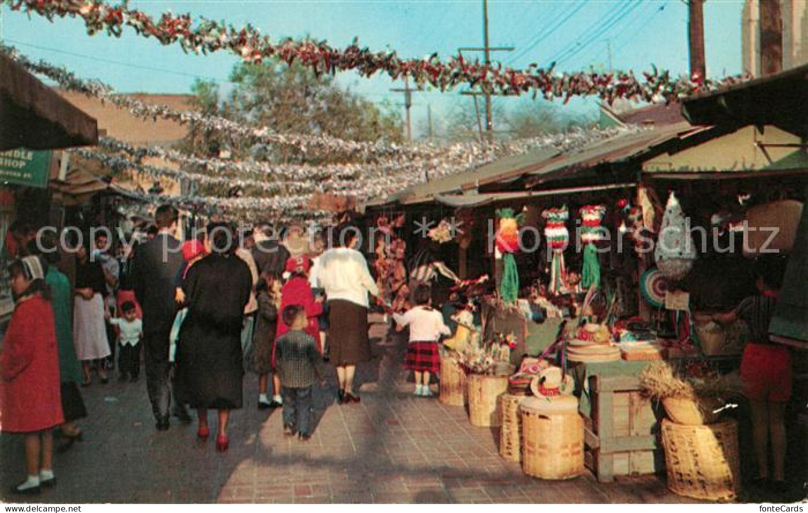 73123689 Los_Angeles_California Olvera Street Gift Shops Taco Stands - Sonstige & Ohne Zuordnung