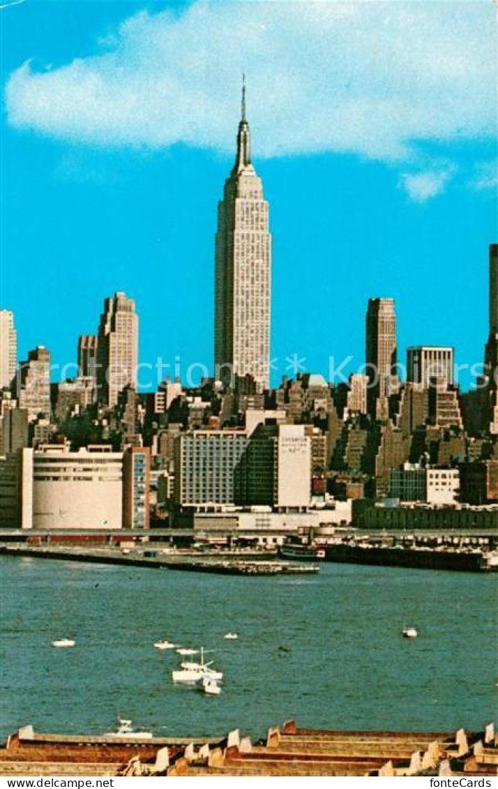 73123663 New_York_City Empire State Building East River - Other & Unclassified