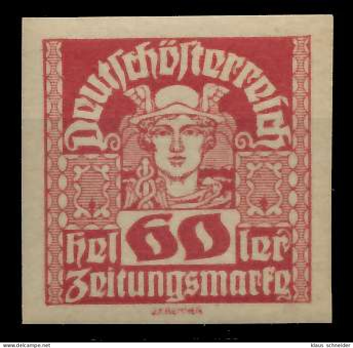 ÖSTERREICH 1920 21 ZEITUNGSMARKEN Nr 306y Postfrisch X7A89DE - Journaux