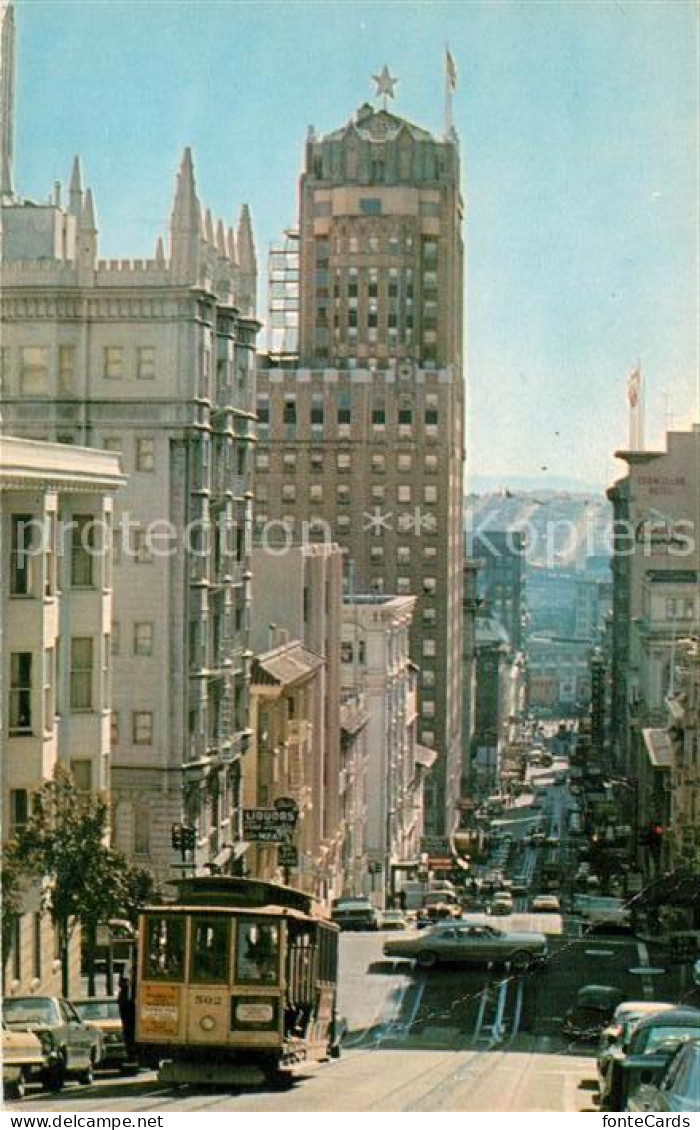 73123631 San_Francisco_California Powell Street Cable Car - Sonstige & Ohne Zuordnung