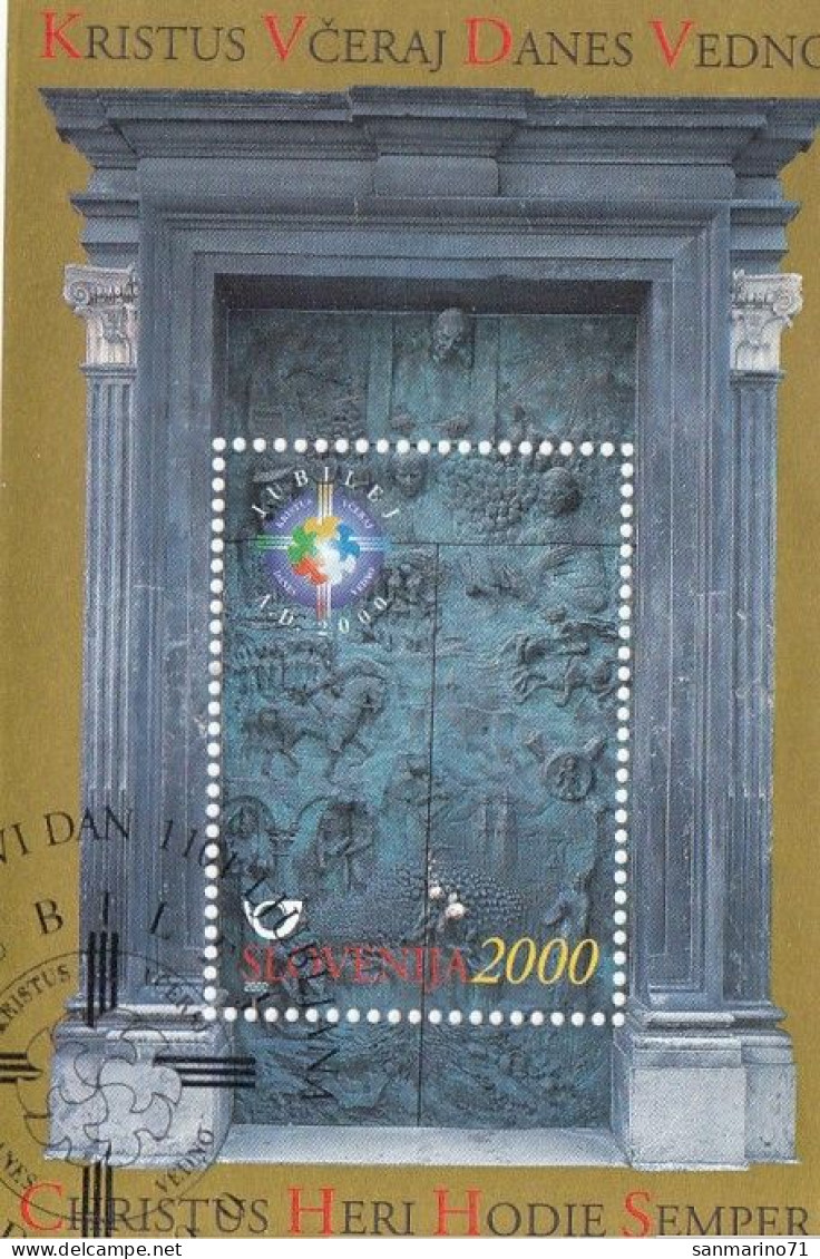 SLOVENIA Block 10,used,hinged - Unclassified