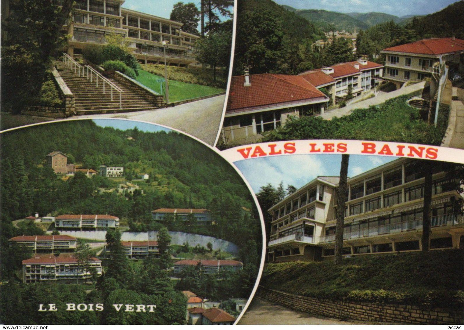 CPM - P - ARDECHE - VALS LES BAINS - CENTRE DE DIABETOLOGIE DU BOIS VERT - Vals Les Bains