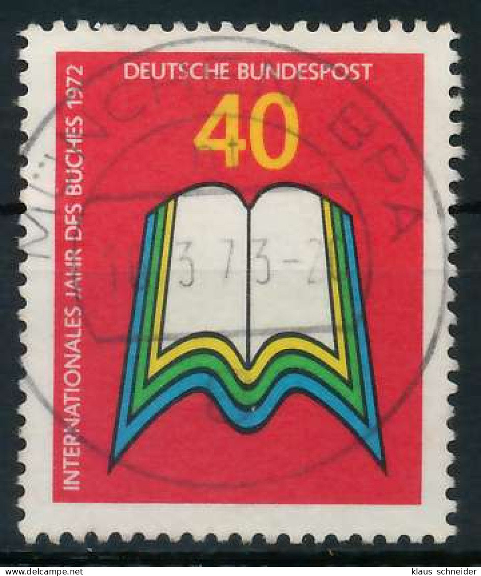 BRD 1972 Nr 740 Zentrisch Gestempelt X84F066 - Used Stamps