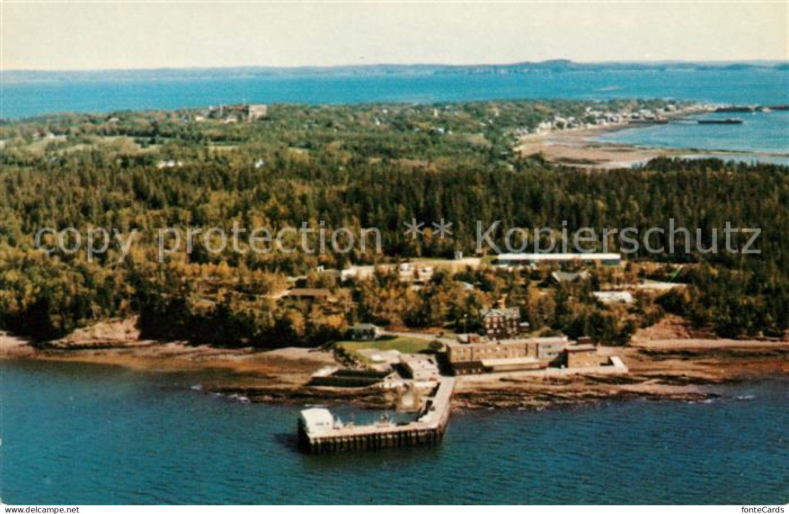 73123549 St Andrews New Brunswick Fisheries And Oceans Biological Station Aerial - Unclassified