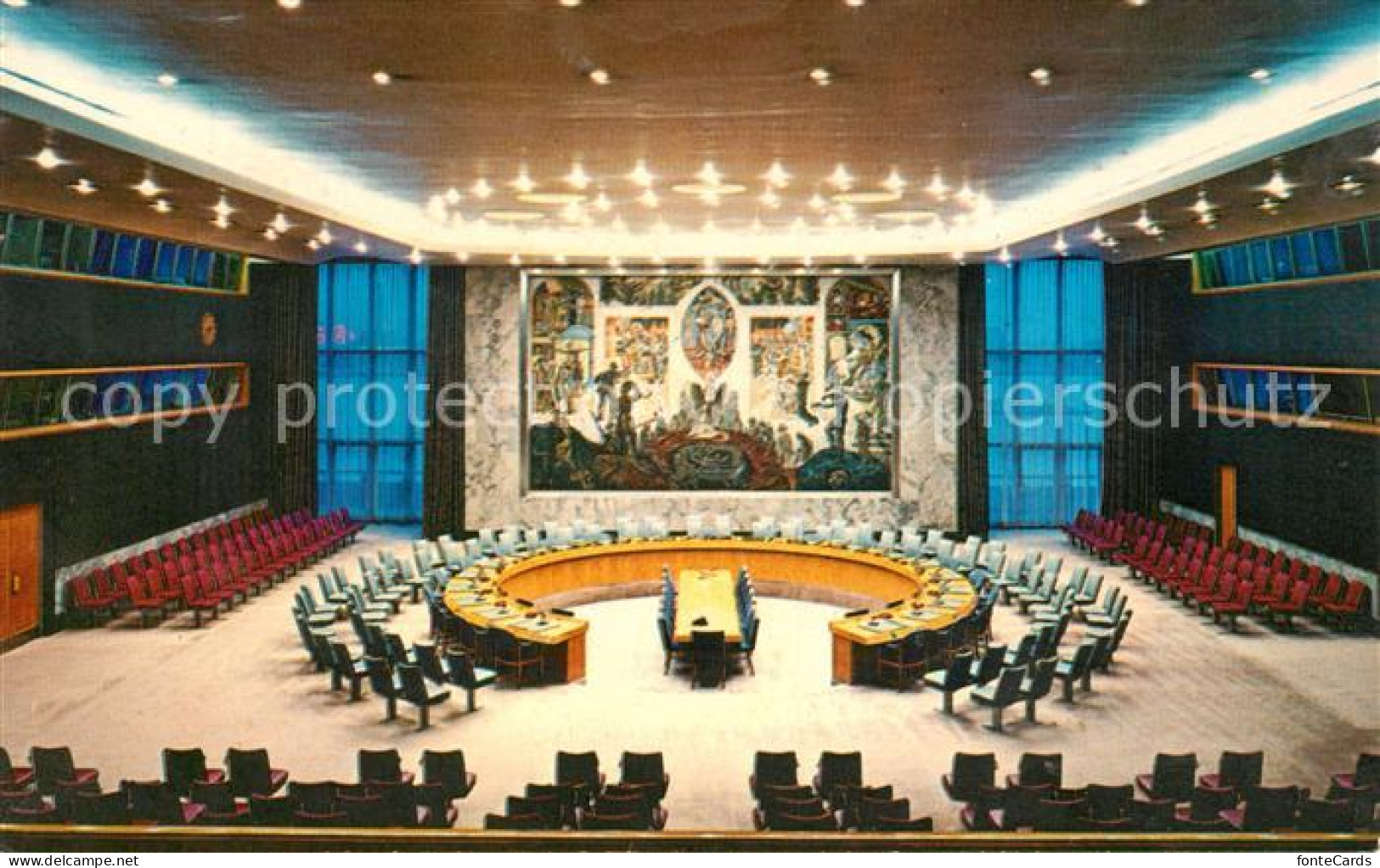 73123511 New_York_City United Nations Security Council Chamber - Other & Unclassified