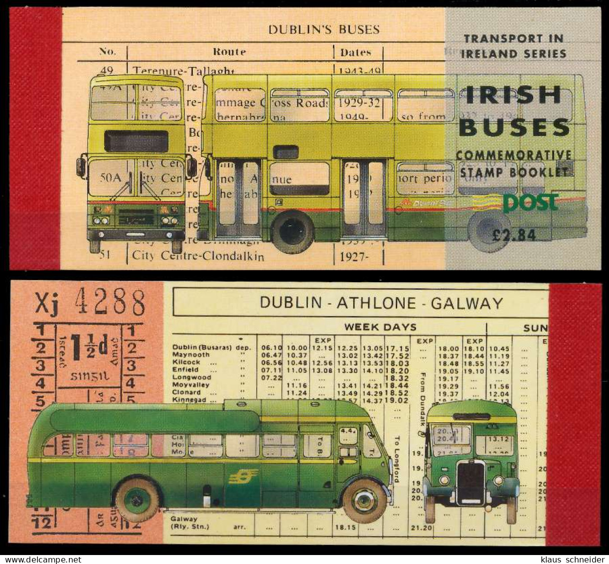 IRLAND MARKENHEFTCHEN Nr MH 23 Postfrisch X86F4B6 - Postzegelboekjes