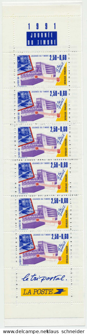 FRANKREICH MARKENHEFTCHEN Nr MH24 2826b Postfrisch MH S01A8BA - Tag Der Briefmarke