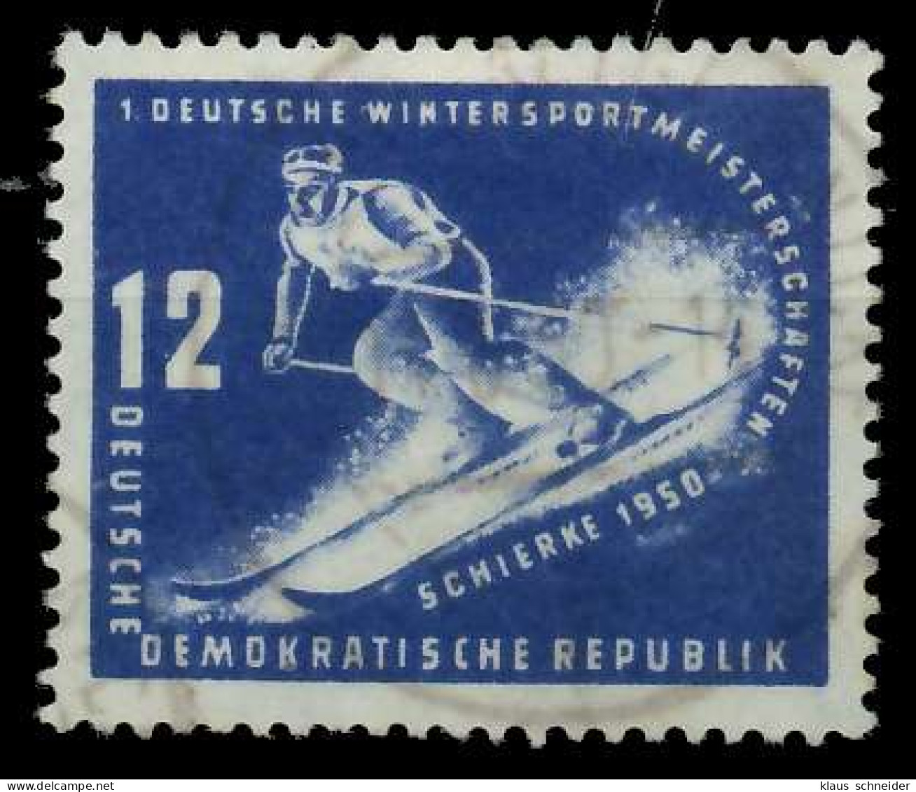 DDR 1950 Nr 246 Zentrisch Gestempelt X896202 - Used Stamps