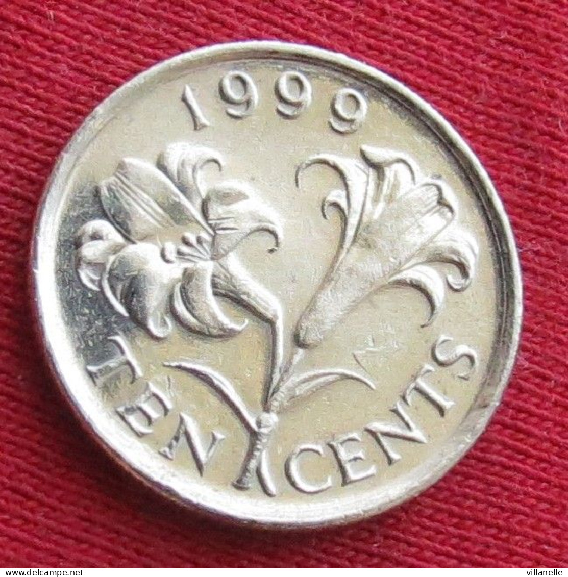 Bermuda 10 Cents 1999 KM# 109 Lt 1004 Bermudes Bermudas - Bermuda