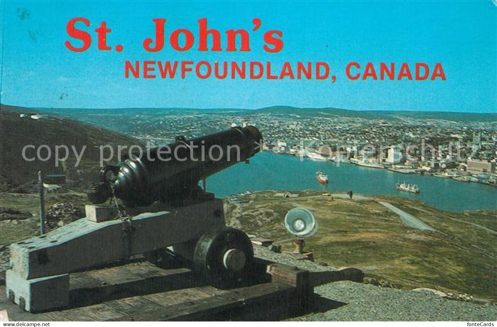 73122439 St Johns Newfoundland And Labrador View From Signal Hill Cannon St John - Non Classificati