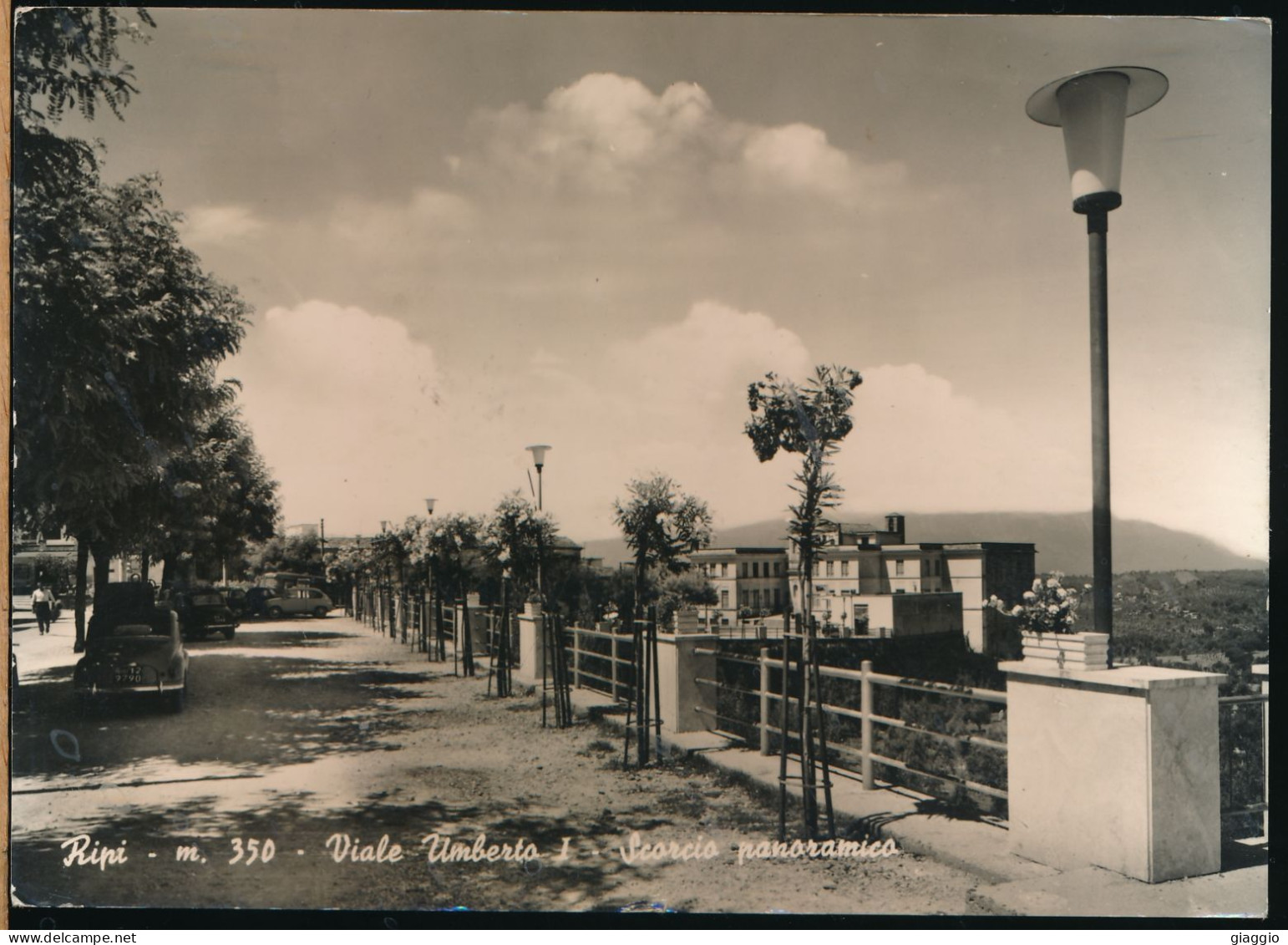 °°° 30738 - RIPI - VIALE UMBERTO I E SCORCIO PANORAMICO (FR) 1958 °°° - Other & Unclassified