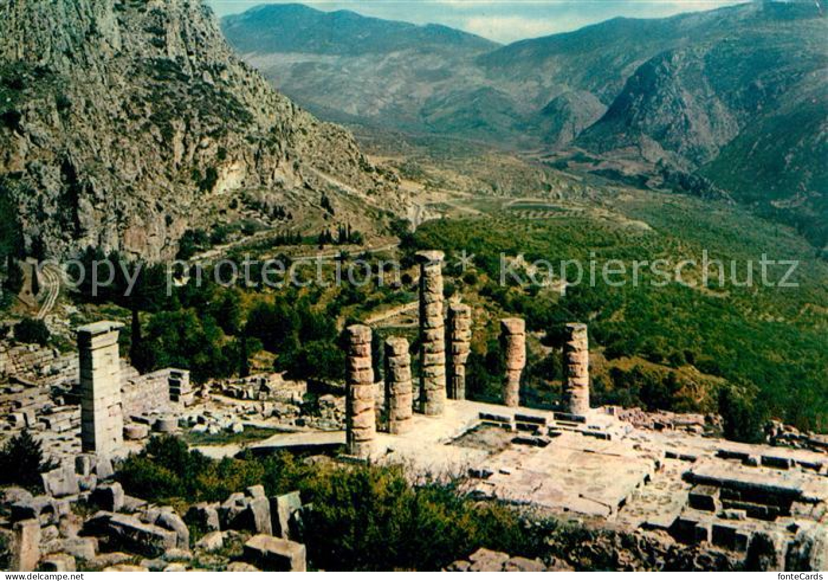 73122181 Delphi Grosser Apollo Tempel - Other & Unclassified