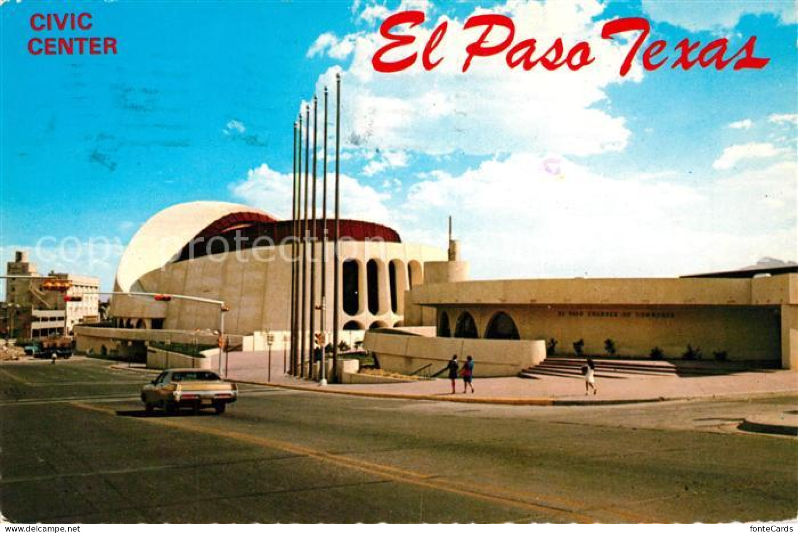 73122072 El_Paso_Texas Civic Center - Autres & Non Classés