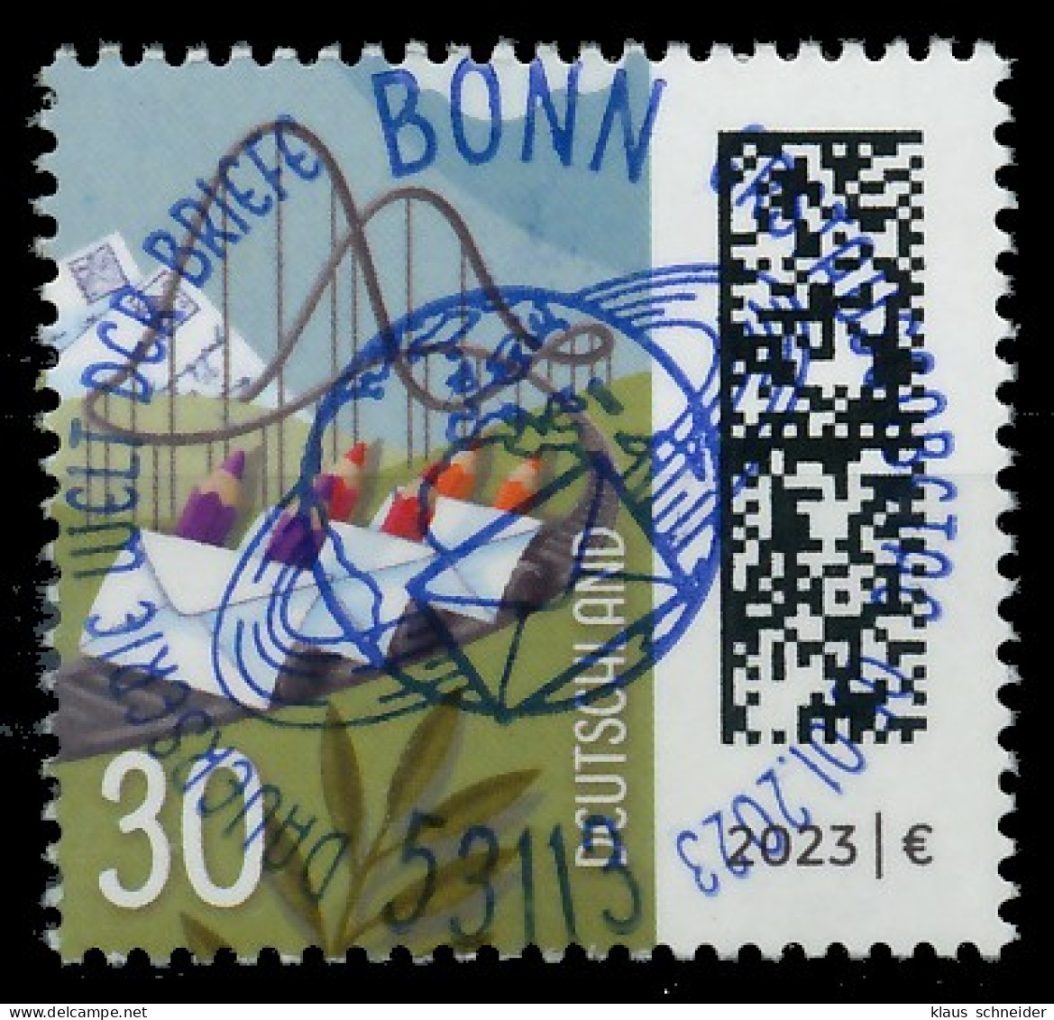 BRD BUND DS WELT DER BRIEFE Nr 3732 ESST ZENTR- X599C96 - Used Stamps