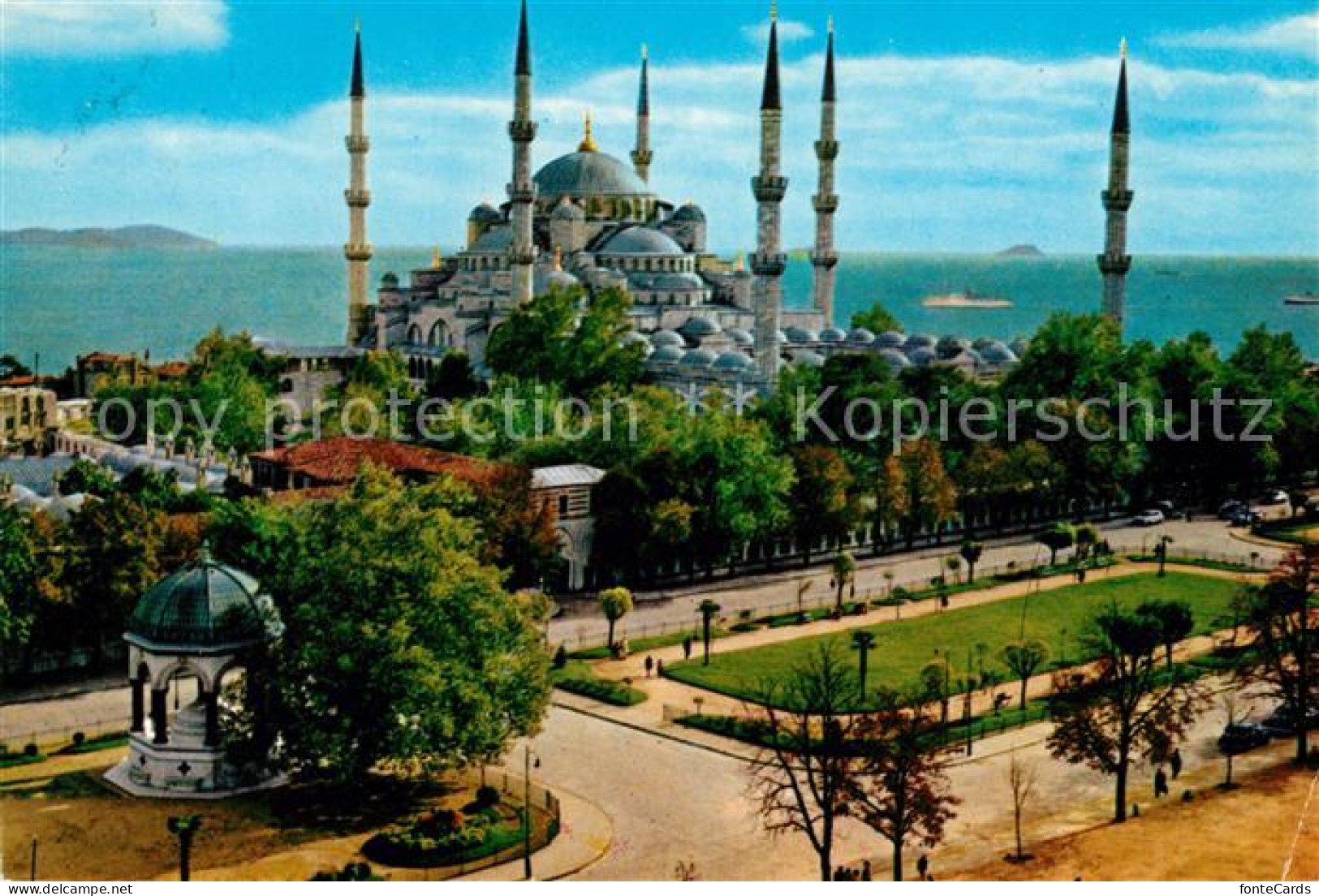 73120117 Istanbul Constantinopel Blaue Moschee Istanbul Constantinopel - Turchia